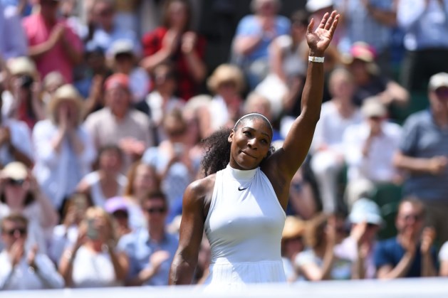 Serena Williams krijgt kritiek op haar tepels
