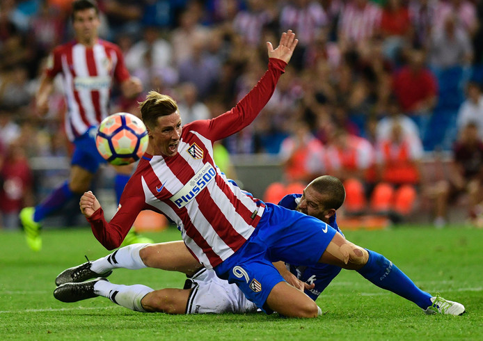 Atlético geeft verkregen voorsprong in blessuretijd weer weg