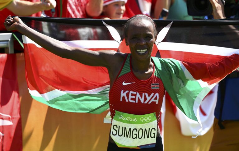 Sumgong becomes first Kenyan woman to win Olympic marathon