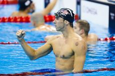 Phelps is natuurlijk wel de grootste held aller tijden.’’