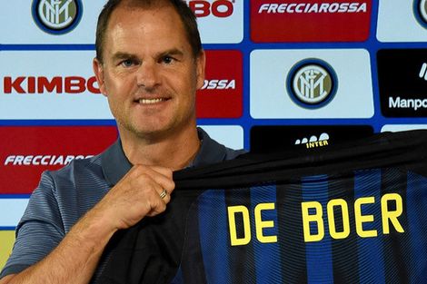 De Boer realistisch bij onthaal in Milaan
