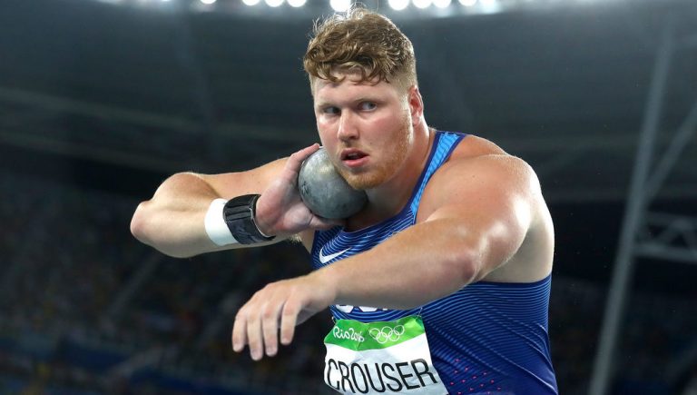 CROUSER SETS OLYMPIC RECORD TO WIN SHOT PUT GOLD
