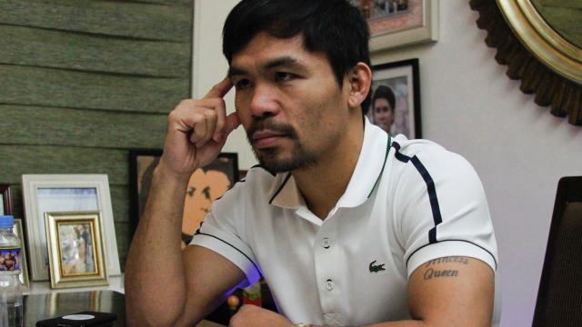 Bokser Pacquiao maakt op 5 november rentree in de ring