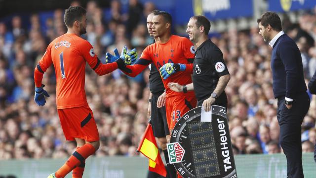 Doelman Lloris vier weken aan de kant met hamstringblessure