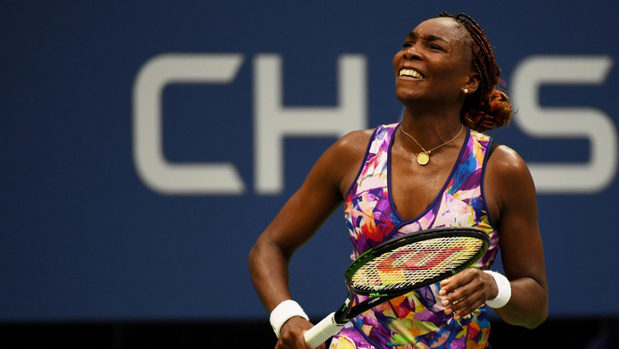 Venus Williams viert grandslamrecord met zege