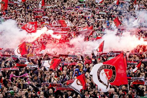 Feyenoord laat slechts 26.000 fans toe bij Europese duels