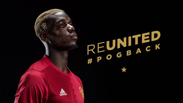 UNITED SIGN POGBA