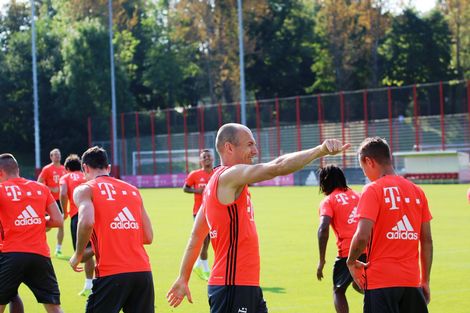 Robben zet volgende stap in herstel