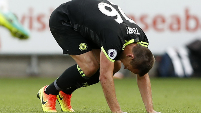 Chelsea ook tegen Arsenal zonder Terry