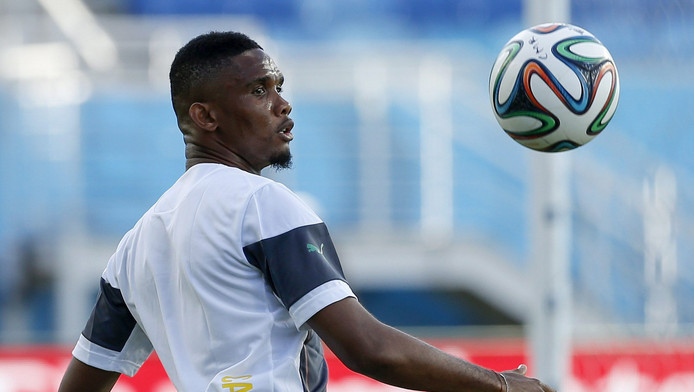 Eto’o op non-actief na uitlatingen over racisme