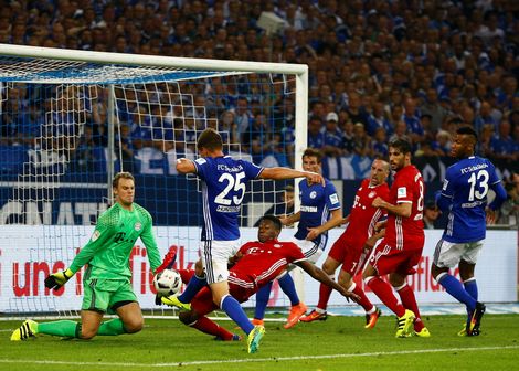 Huntelaar pechvogel tegen Bayern