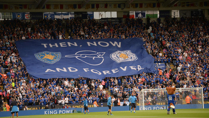 Leicester-fans uren in de rij voor tickets Champions League
