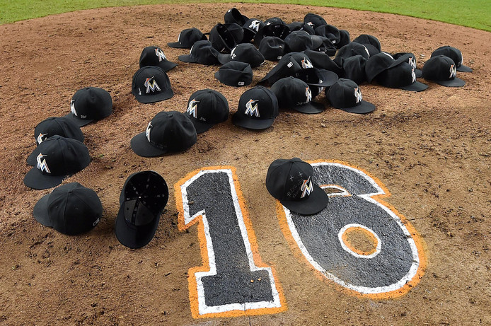 Miami Marlins herdenken omgekomen Fernández