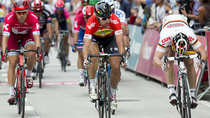 Sagan opnieuw de snelste in Eneco Tour
