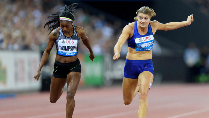 Thompson klopt Schippers ook in Diamond League
