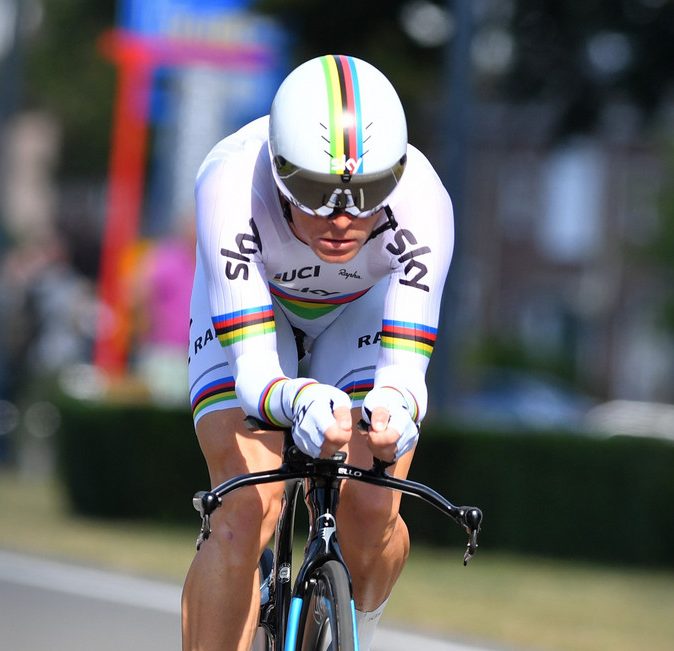 Wereldkampioen tijdrijden blundert in Eneco Tour