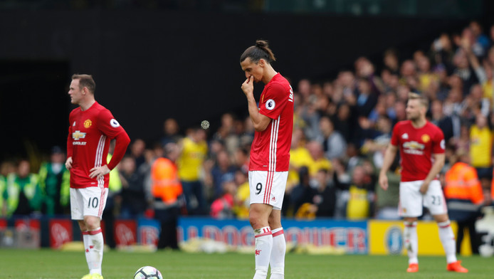 Watford bezorgt Man United derde nederlaag op rij