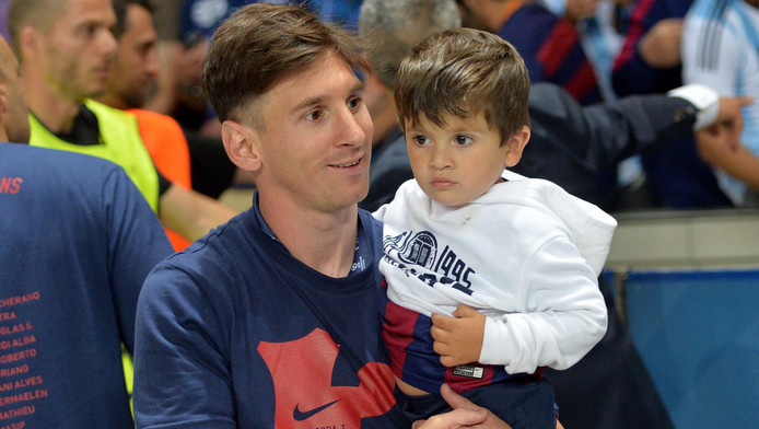 Zoon van Messi start bij jongste ploeg Barcelona