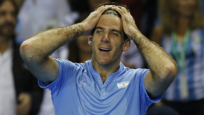 Del Potro neemt wraak op Murray in Davis Cup-thriller