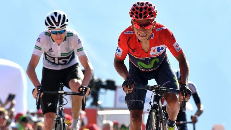 Vuelta a Espana: Chris Froome retains second place on stage 18