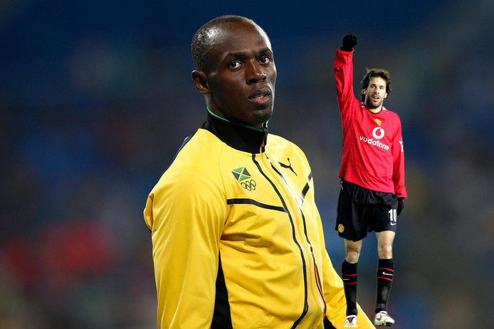 Bolt werd ManUnited-fan door Van Nistelrooy
