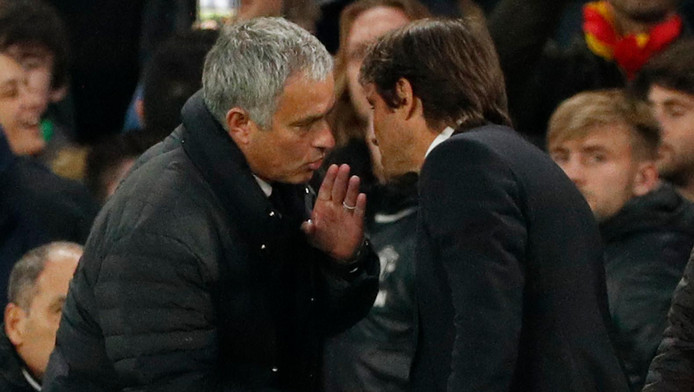 Conte niet blij met kritiek van Mourinho