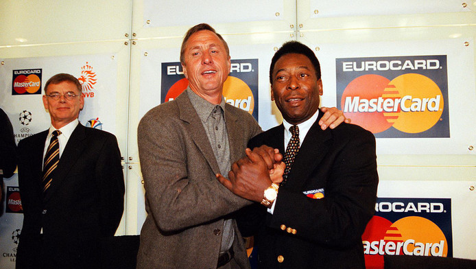 Pelé en Maradona in droomelftal Cruijff