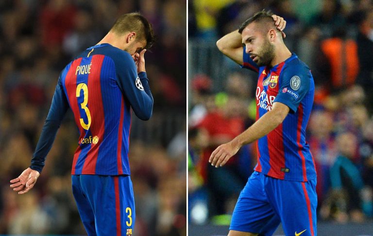 Pique and Alba multi-week lay-off