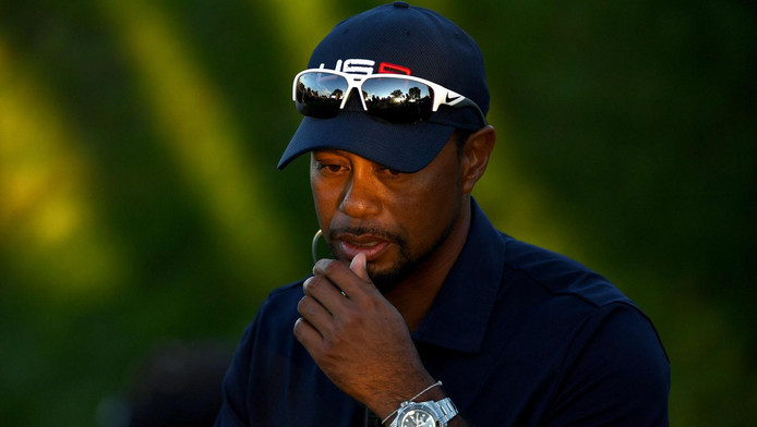 Tiger Woods maakt rentree op golfbaan in Californië
