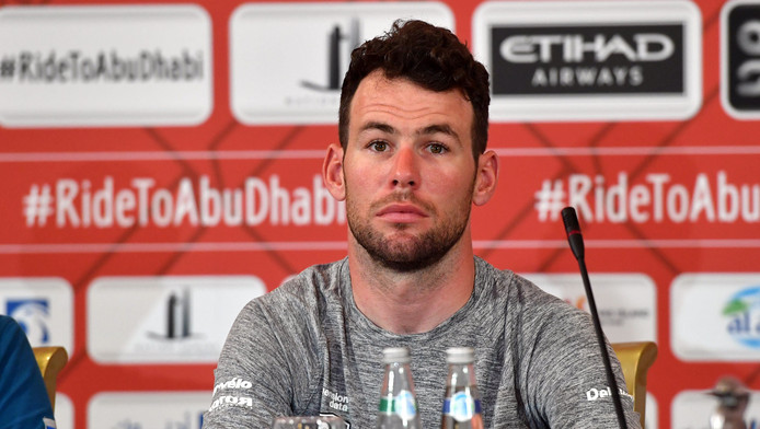 Cavendish in leiderstrui Abu Dhabi na sprintzege