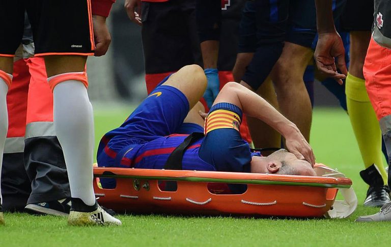 Iniesta sets sights on Clasico comeback