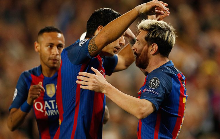 ‘MSN’ reach 103 goals in 2016