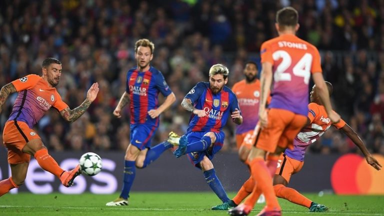 Pupil Messi teaches old Barcelona master Guardiola a lesson