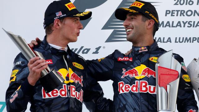 Ricciardo looft samenwerking met Verstappen bij Red Bull