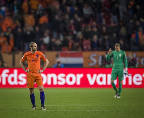 Einde van lange reeks Nederlands elftal