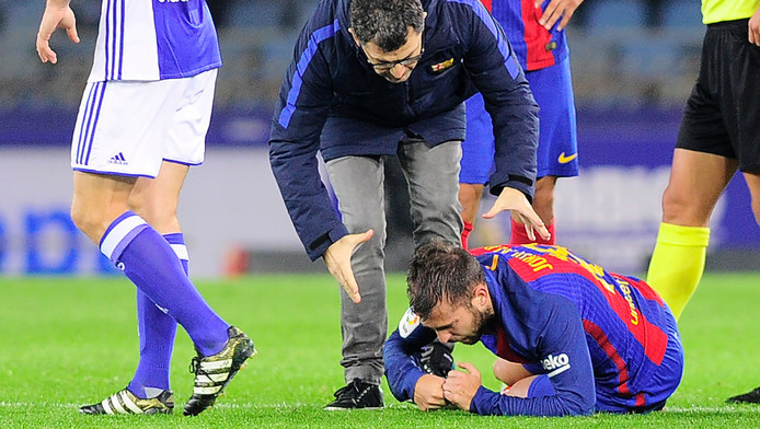 Barcelona waarschijnlijk zonder Alba in El Clásico