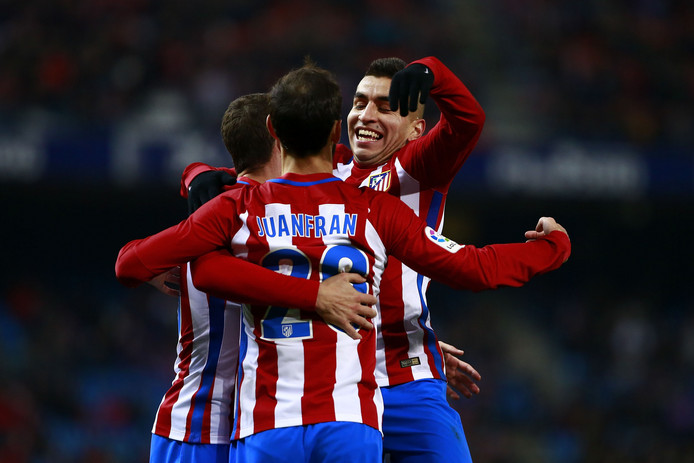 Atlético op dreef in Spaanse beker