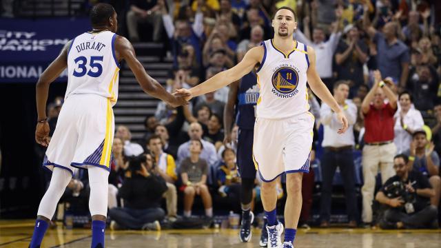 Thompson goed voor 60 punten namens Golden State Warriors in NBA
