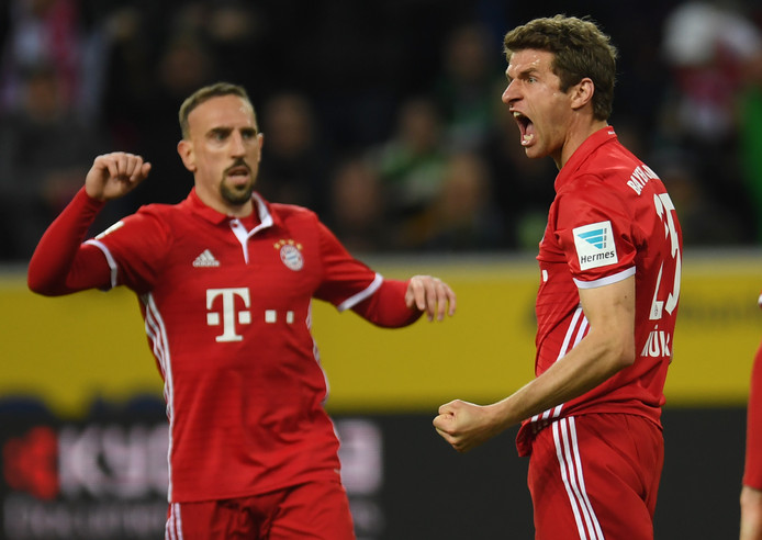 Müller goud waard voor Bayern München