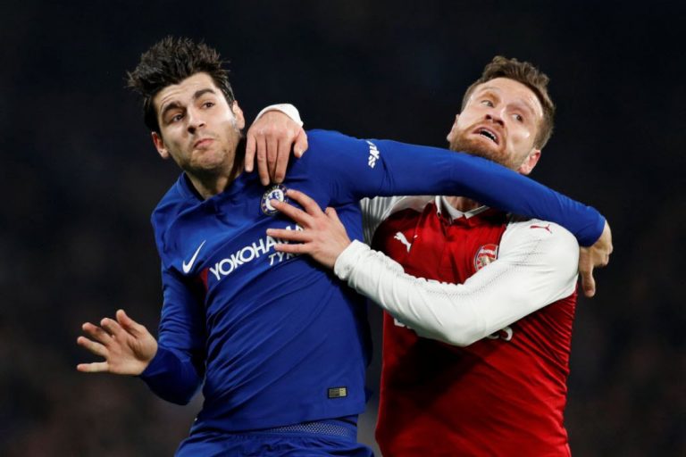 CHELSEA KAN ARSENAL NIET KLOPPEN IN LEAGUE CUP