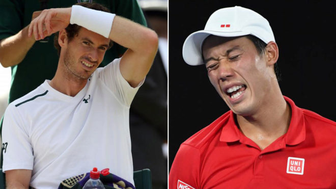 Murray and Nishikori out of Australian Open because of injury