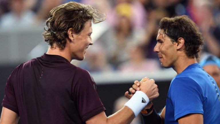 Rafa Nadal defeated by Tomas Berdych in the Tie Break Tens final