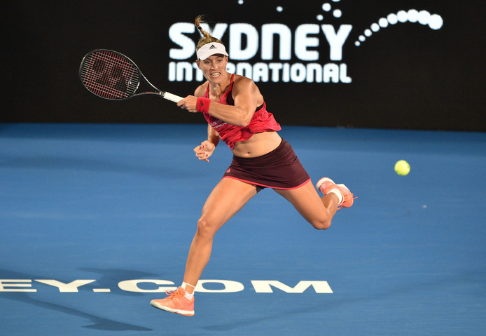 Kerber verslaat Venus Williams in voorbereiding op Australian Open