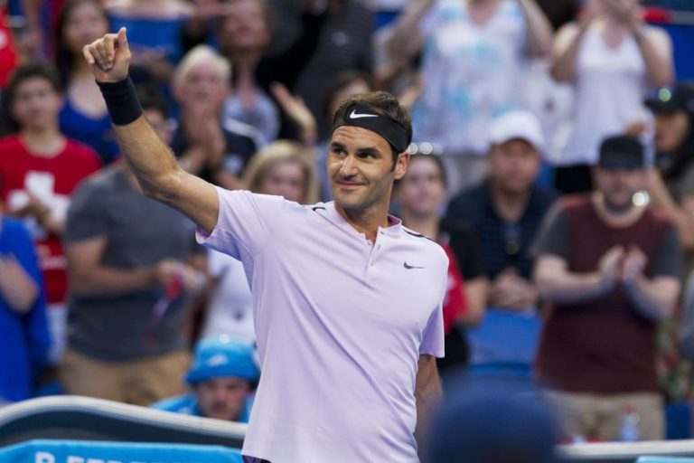 FEDERER WINT OPNIEUW IN HOPMAN CUP