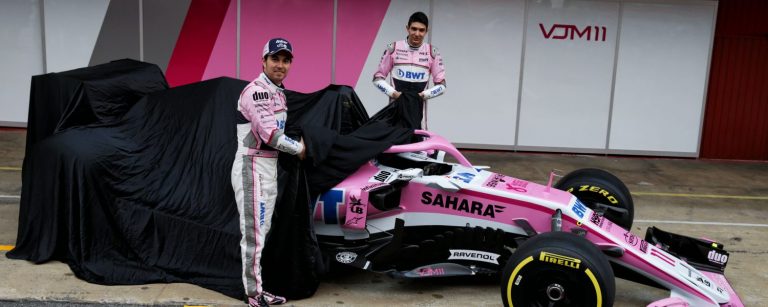 Force India trekt het laken van de VJM11