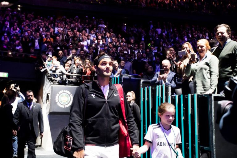 Federer over Ahoy: ‘Wat een heerlijke sfeer’