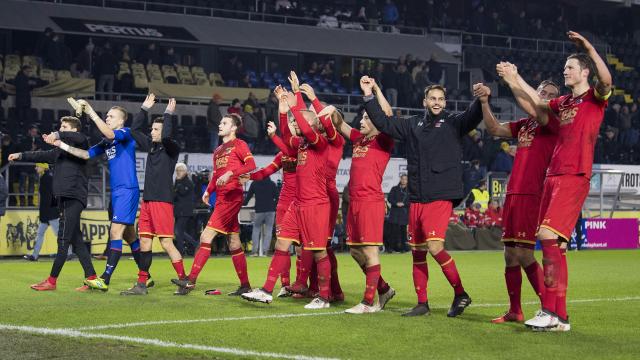 AZ overtuigend langs NAC, nipte zeges Excelsior en ADO Den Haag