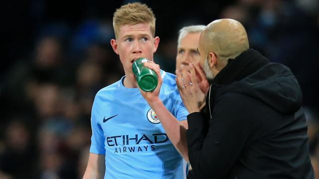Guardiola denkt dat De Bruyne hegemonie Messi en Ronaldo kan doorbreken