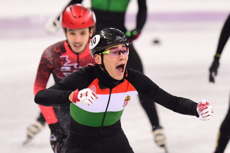 Hongaarse shorttrackers snellen naar goud