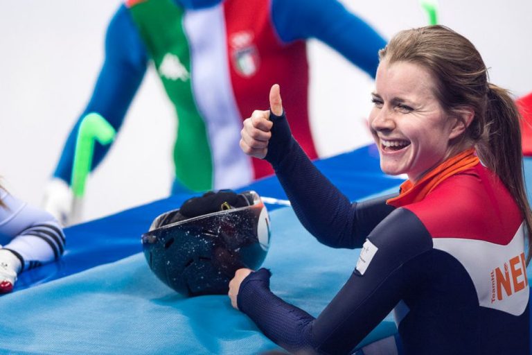 Shorttrackster van Kerkhof stunt met zilver